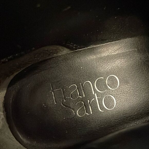 FRANCO SARTO Nashville Gray Suede Ankle Bootie Size 7.5 - Picture 6 of 7